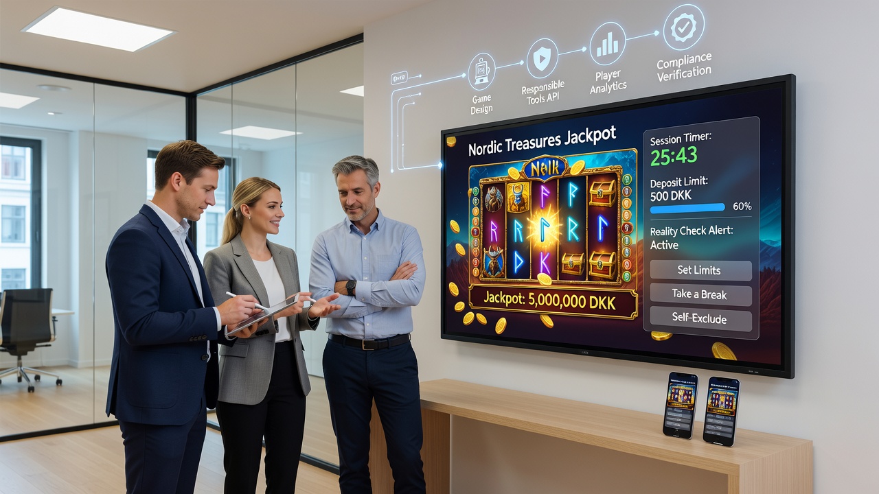 Grafisk oversigt over ansvarlige spilleværktøjer i mobile casino apps